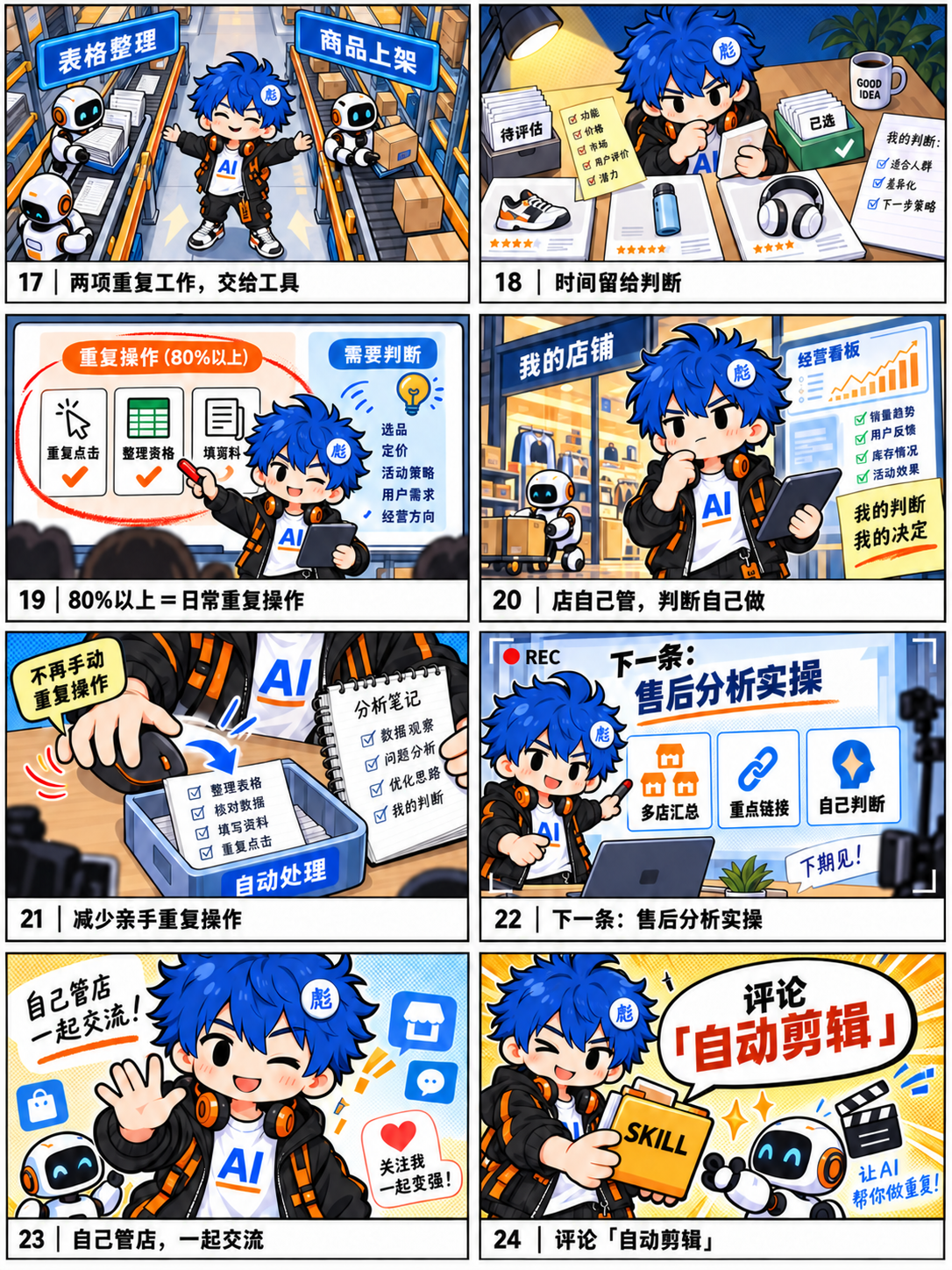 大彪电商自动化分镜19至22